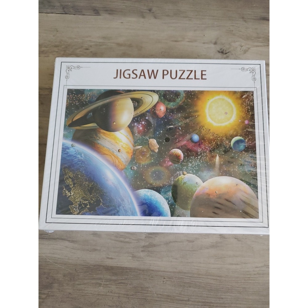 NEW Nattorke 1000 Pc Jigsaw Puzzle Space Solar System 27x20" SEALED